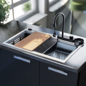 Νεροχύτης QUARTZ MULTI 79x50 1B (850